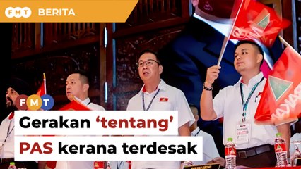 Gerakan ‘tentang’ PAS kerana terdesak raih undi bukan Melayu