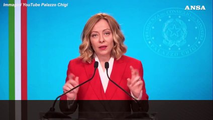 Abuso d'ufficio, Meloni: "Ne rivendico lo stop, basta processi agli onesti"