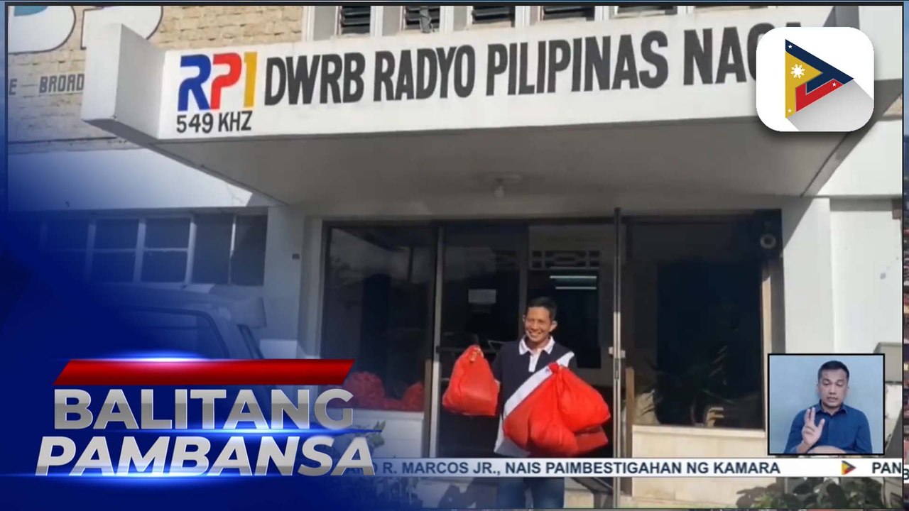 Radyo Pilipinas-Naga, naghatid din ng tulong sa mga naapektuhan ng sunud-sunod na bagyo sa CamSur