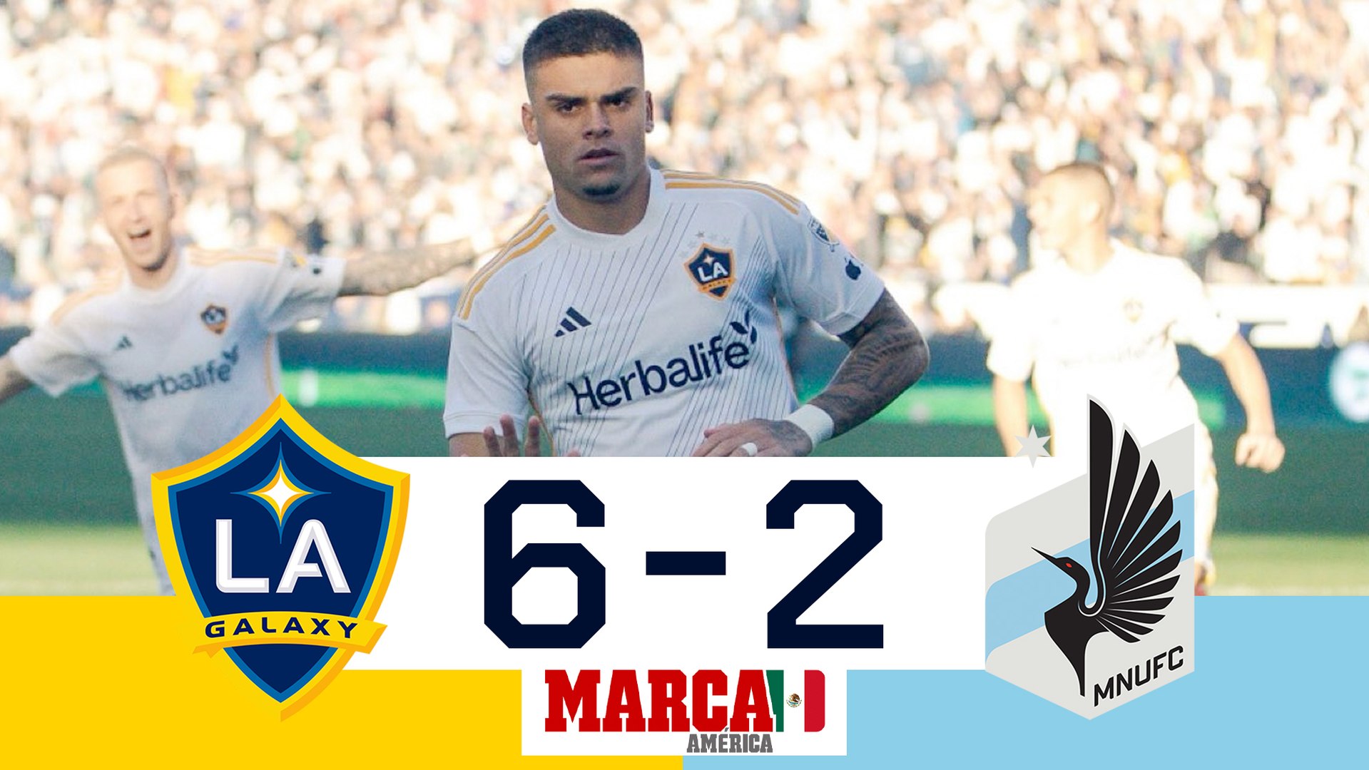 Los ngeles a la final de conferencia I Galaxy 6-2 Minnesota I Resumen y goles I MLS