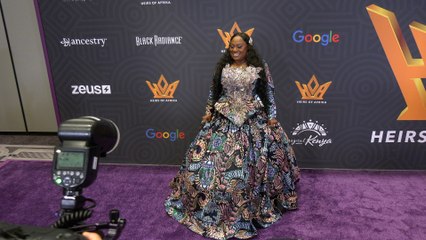Koshie Mills "Heirs Of Afrika 7th Annual International Women of Power Awards" Purple Carpet
