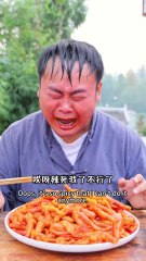 Ermao thinks that even the spicy meat skewers are not spicy🔥  _ songsong an_Full-HD_60fps