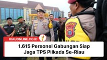 1.615 Personel Gabungan Siap Jaga TPS Pilkada Se-Riau