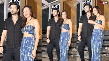 Tejasswi Prakash और Karan Kundrra ने Raghav Sharma के Birthday Bash में की Stylish Entry । Filmibeat