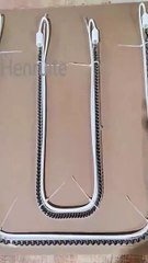 1500w quartz halogen short wave  infrared heat lamp halogen heating tube for infrared preheating