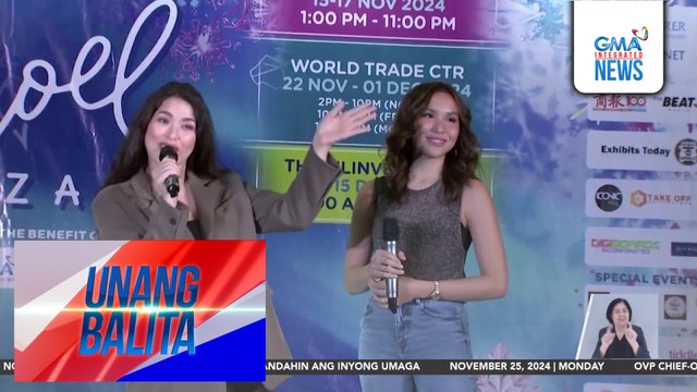 Noel Bazaar sa World Trade Center, puwedeng puntahan ng mga nais bumili ng Christmas gifts | Unang Balita