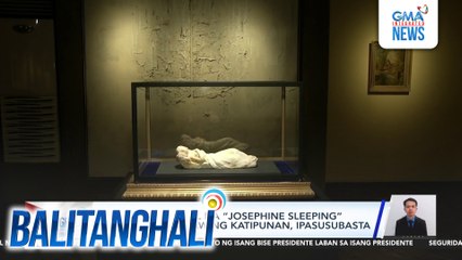 Obra ni Jose Rizal na "Josephine Sleeping" at huling seal daw ng Katipunan, ipasusubasta | Balitanghali