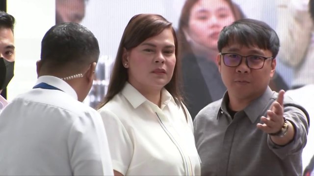 VP Sara Duterte arrives at the House hearing on DepEd budget utilization | GMA Integrated News