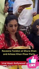 Raveena Tandon at Shura Khan and Arbaaz Khan Iftaar Party