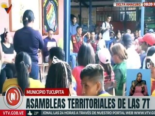 Delta Amacuro | Comunas de Tucupita realizan asambleas territoriales para consolidar las 7T