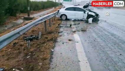 TAG Otoyolu'nda Feci Kaza: 1 Ölü, 3 Yaralı