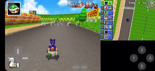 MARIOKART DS CTPG NITRO. GAMEPLAY #11. BY DARKKINGWOLF DRACO MAL WOLFER.