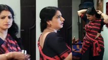 Tamil Serial Actress Sujitha Hot Saree Latest Video