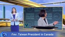 Former President Tsai Ing-wen Talks Ukraine, Defense Budget in Canada Speech