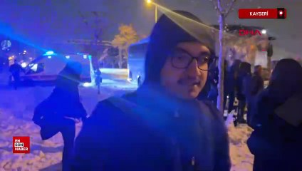 Kayseri'de servis midibüsü ile yolcu otobüsü çarpıştı