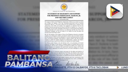 LCP, nagpaabot ng suporta kay PBBM at First Family kasunod ng banta at verbal attacks ni VP Sara Duterte