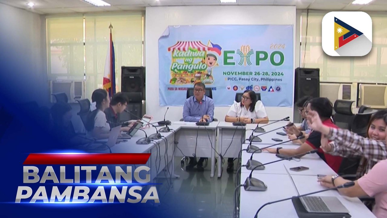Kadiwa ng Pangulo Expo 2024, aarangkada na bukas