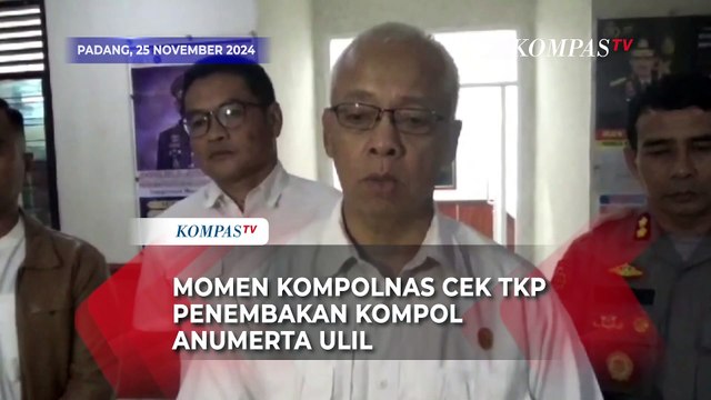 Pastikan Diusut Tuntas, Kompolnas Cek TKP Penembakan Kompol Anumerta Ulil