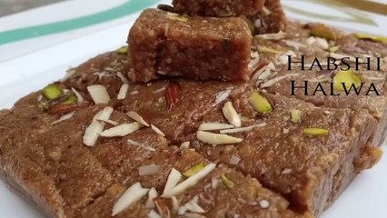 Habshi Halwa Recipe Without Angoori ملتانی سوہن حلواہ  Sohan halwa  Quick Recipe_v720P