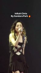 Sandara Park 2NE1 Bawakan Lagu Inikah Cinta Saat Comeback Di Jakarta