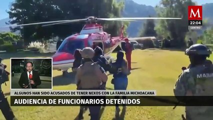 Audiencias de funcionarios detenidos por Operación Enjambre revelan vínculos criminales
