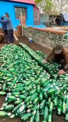 Building A Bottle House #shorts #shortvideo #video #virals #videoviral #innovationhub