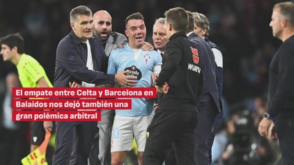 DAZN capta lo que Aspas soltó en caliente a Gerard Martín tras la polémica: Flick, de por medio