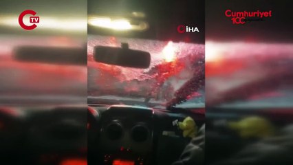 Sivas'ta hareketli akşam: Mahsur kalan işçiler 10 saat sonra kurtarıldı