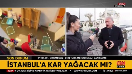 İstanbul'a kar yağışı devam edecek mi? Orhan Şen canlı yayında tarih verdi! DİKKAT