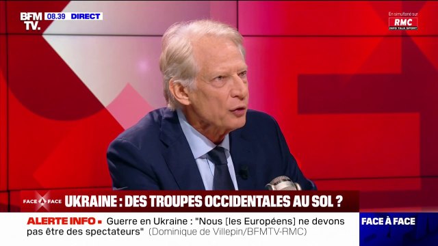 Nous ne devons pas être des spectateurs : Dominique de Villepin évoque les négociations de paix entre l'Ukraine et la Russie