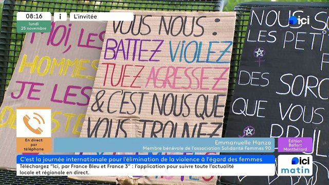La libération progressive de la parole contre les violences faites aux femmes dans le Nord Franche-Comté