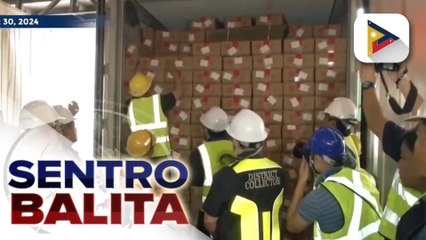 Mga nakumpiskang frozen mackerel, planong ibigay ng D.A. sa DSWD para magamit sa relief operations