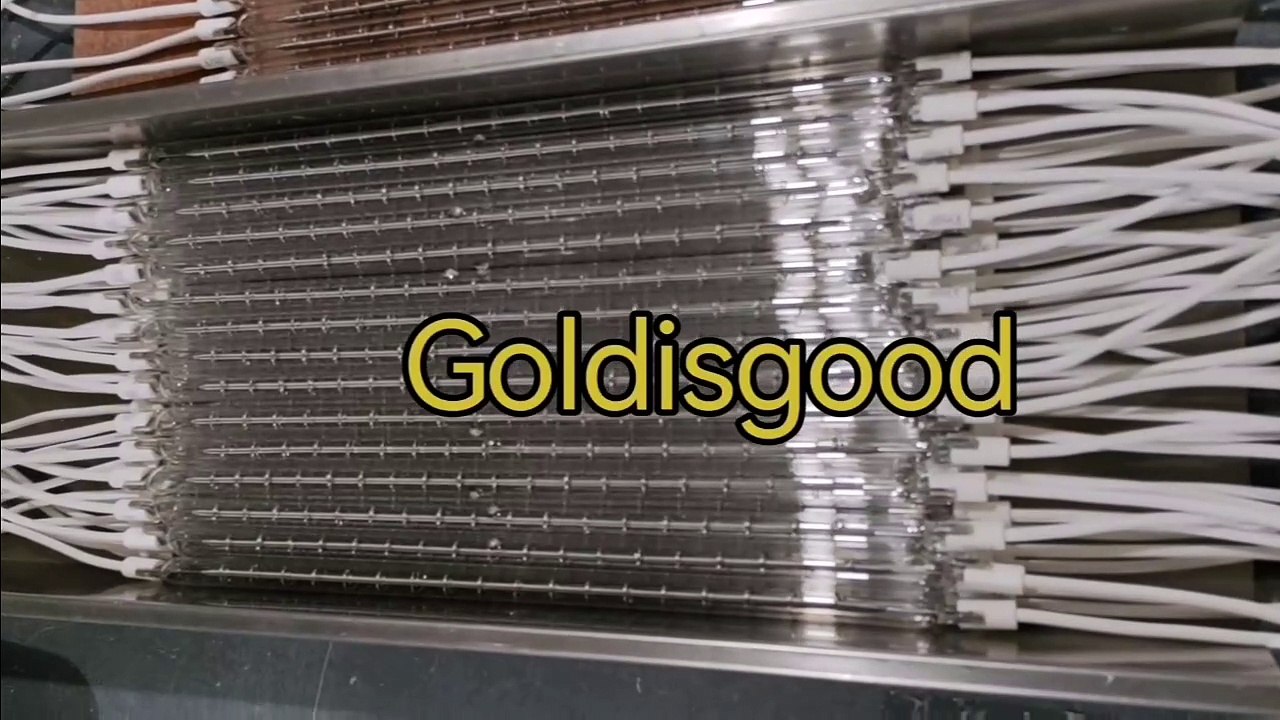 520mm 220v 1200w   Clear Halogen Ir Lamp Infrared Heat Lamp Heater For PET blowing  machine From Goldisgood