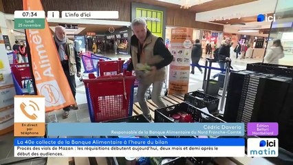 25/11/2024 - ICI Matin France Bleu Belfort Montbéliard en vidéo