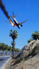 Airoplane Crashed In City Road 🛣️😱 Watch Till End