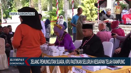 Jelang Pemungutan Suara, KPU Provinsi Gorontalo Pastikkan Seluruh Kesiapan Talah Rampung