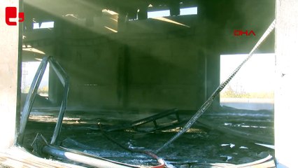 Plastik kasa fabrikasındaki yangın kontrol altında