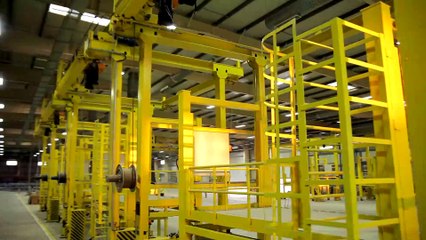 MOBILE SYSTEM WITH GANTRY CRANES FullHD