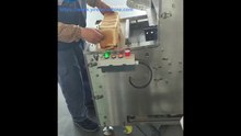 单排圆形口袋面包全英_ Single row round pocket bread production line