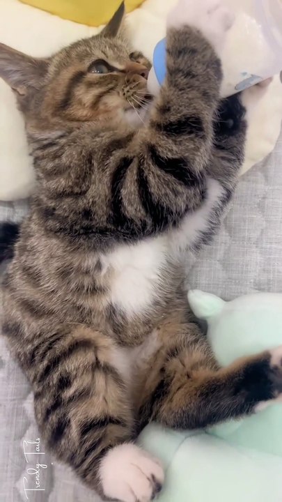 Thirsty baby