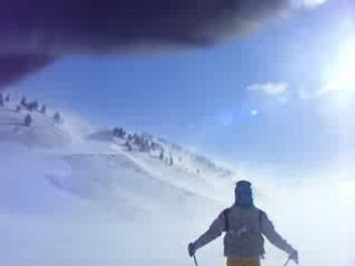 Tempete de neige avec le groupe des moyens fort fort