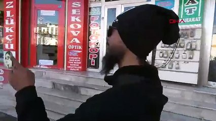 Çılgın gezgin 7 bin kilometre yürüyerek Türkiye'ye geldi