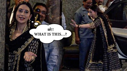 OUCH! Karisma Kapoor Trips As She Walks Out Of Her Car - WATCH
