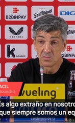 El tremendo enfado de Imanol Alguacil con sus jugadores: "Si hubiera podido cambiar a los 11..."
