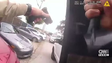 ABD'de polis ve suçlu arasında film gibi kovalamaca!