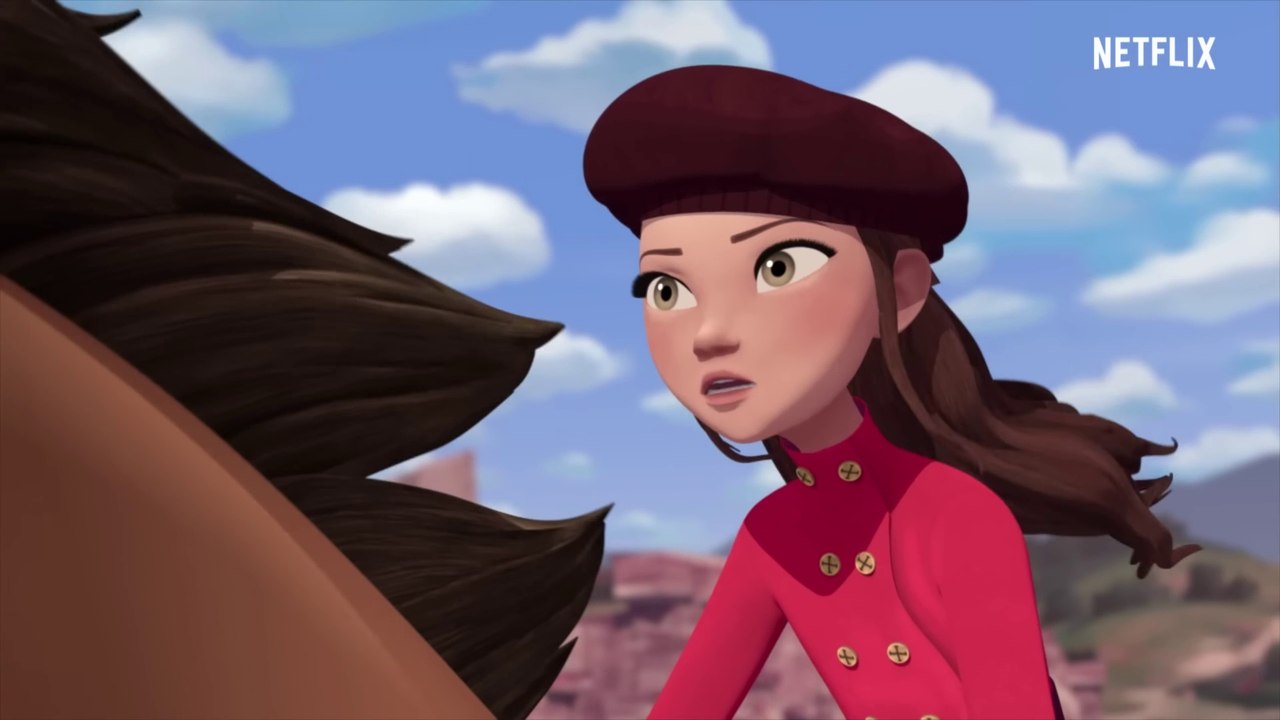 Lucky et l'esprit de Noël ｜ SPIRIT AU GALOP EN TOUTE LIBERTÉ