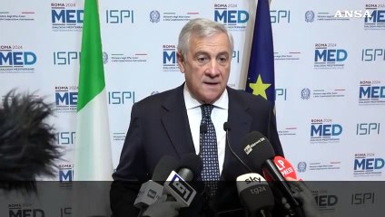 Tajani: "Mandato di arresto per Netanyahu irrealizzabile e non serve alla pace"
