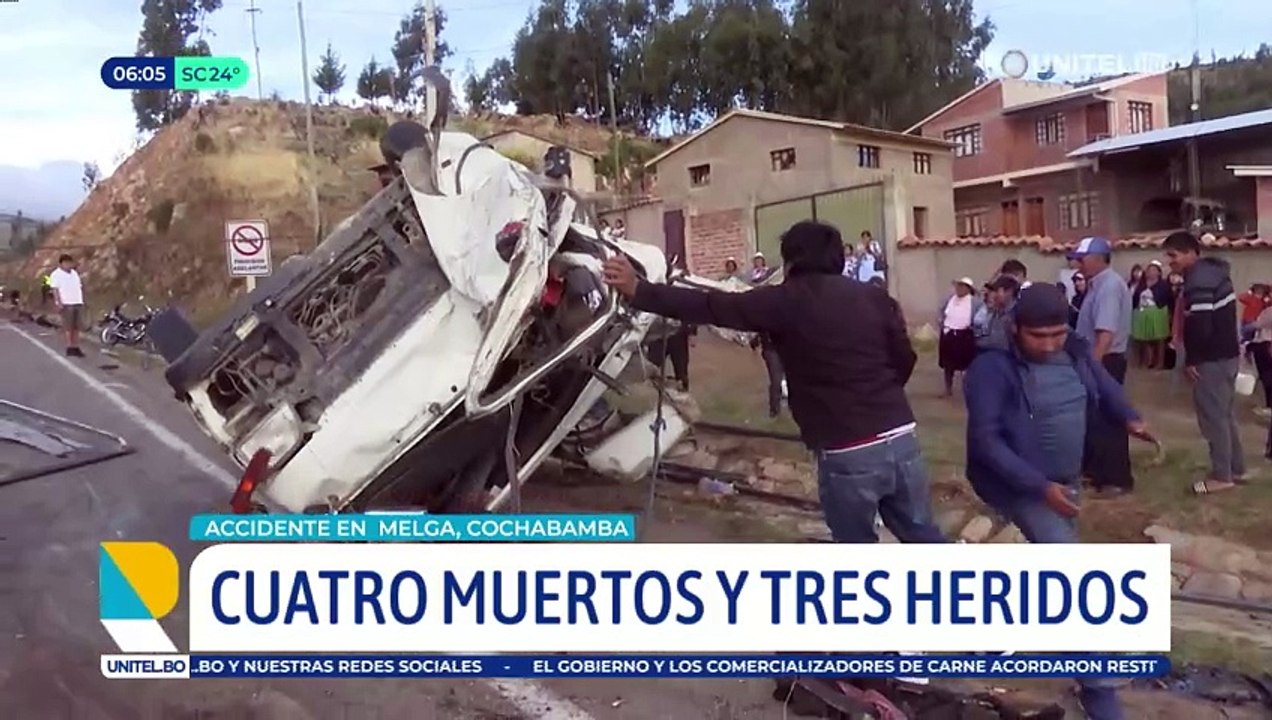 Cuatro fallecidos y tres heridos tras choque múltiple a la altura de Melga