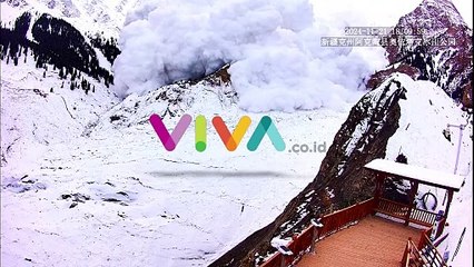 Dramatis, Bongkahan Salju Raksasa Selimuti Lembah