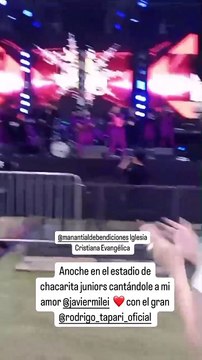 Yuyito González dedicó unos pasos evangélicos a su novio Javier Milei